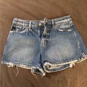 KanCan Distressed Blue Jean Shorts